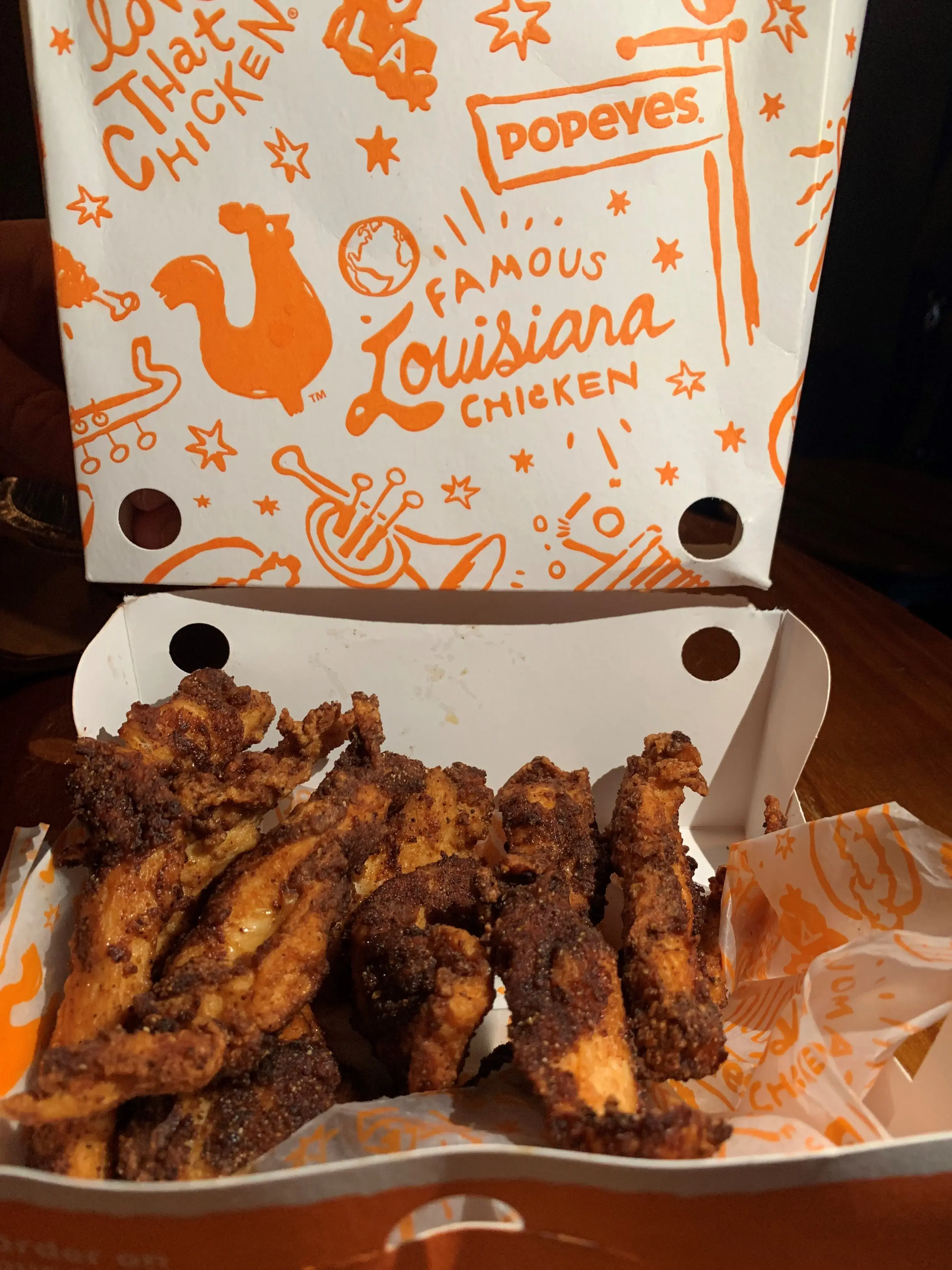 Popeyes’ Blackened Chicken Tenders