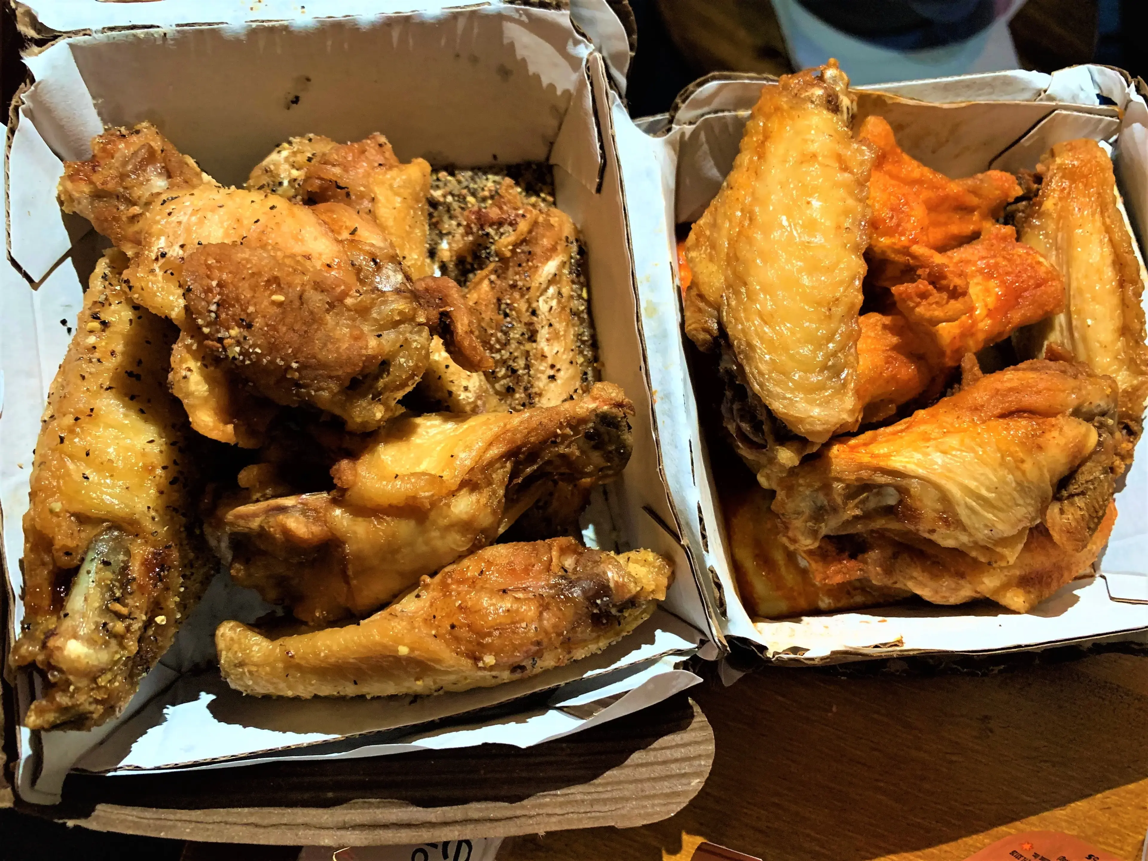 Traditional Wings: Lemon Pepper and Buffalo Seasoning