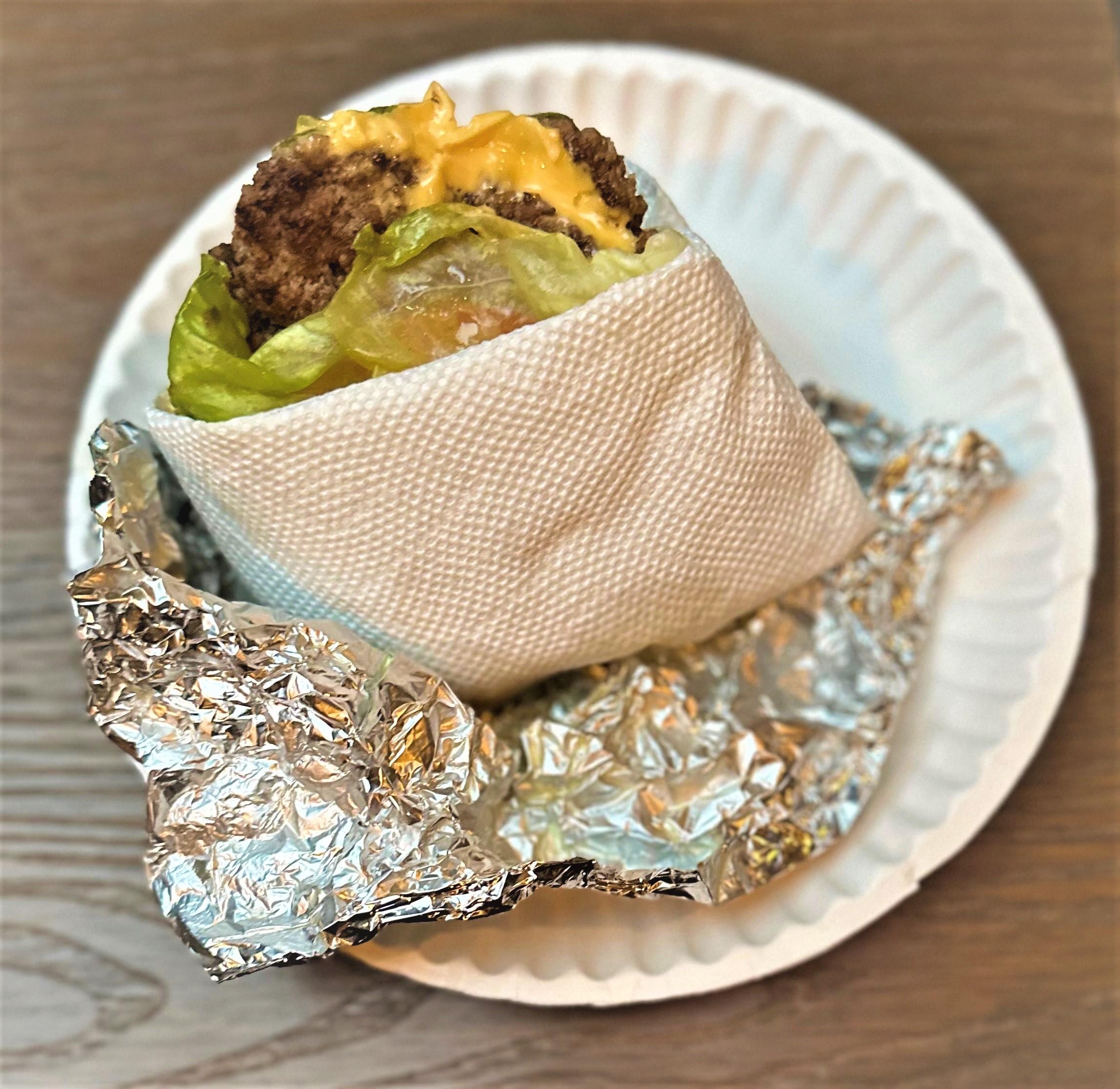 Five Guys' Lettuce-Wrapped Double CheeseBurger